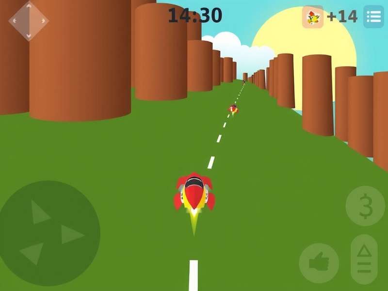 Fast Lane Ace Game Screenshot